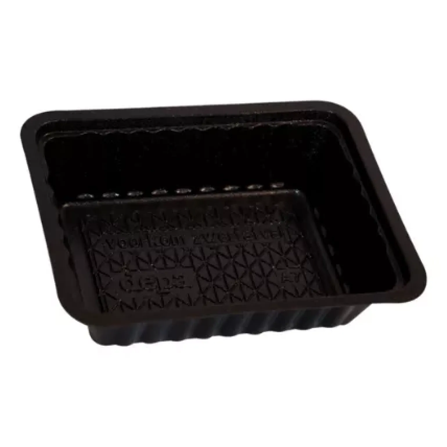 A7 plastic bakje zwart (2000 stuks)