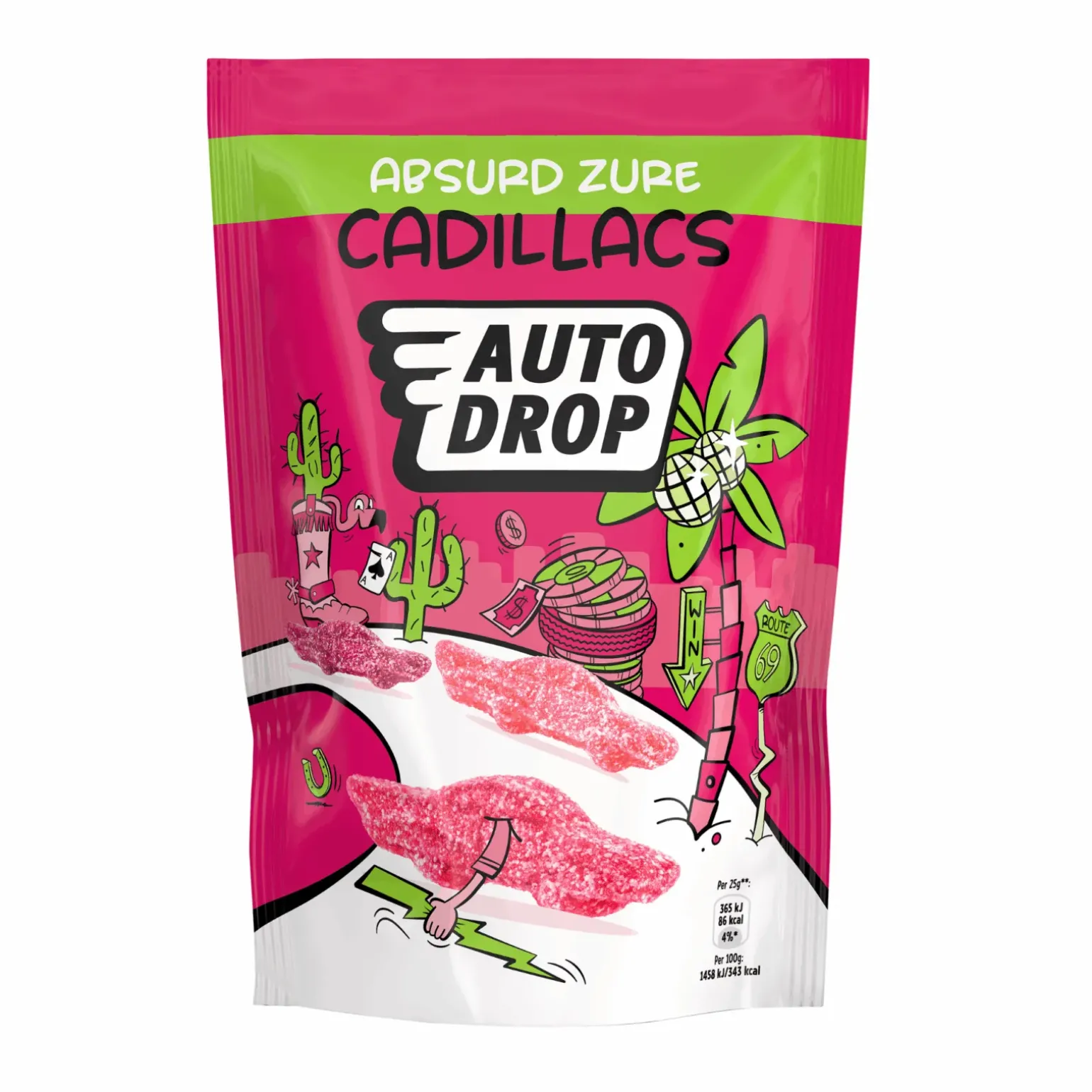 Autodrop Mixzak Zure Cadillacs (16x 150gr)