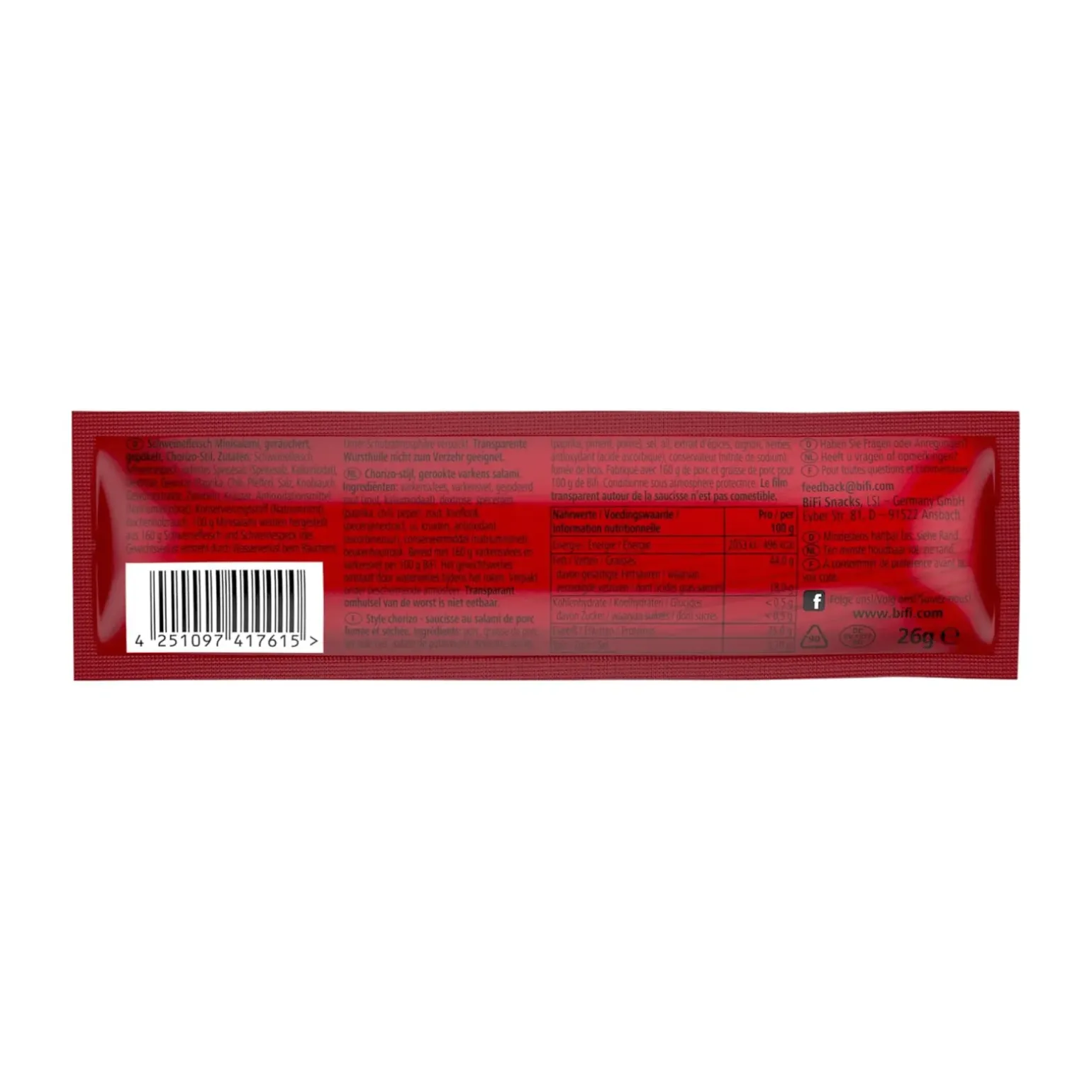 Bifi Chorizo XL (20x 26gr)