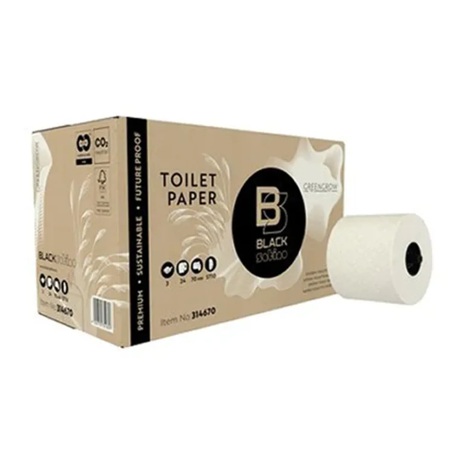BlackSatino Greengrow Systeemrol 3-laags (24x 70 meter)