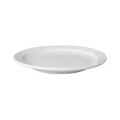 Bord Wit Plat 21 cm Smalle Rand Budgetline (6 stuks)