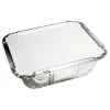 Depa Aluminium Bak 400 ml + Deksel 14x12x4 cm (25 stuks)