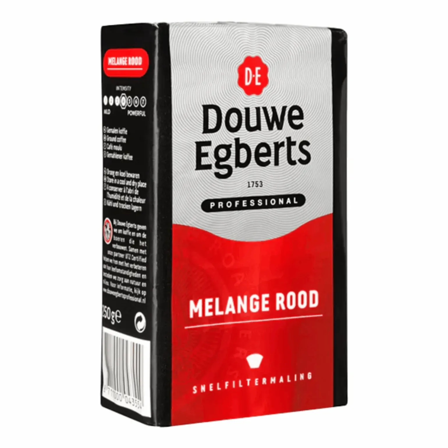 Douwe Egberts Melange Rood Snelfilter (24x 250gr)
