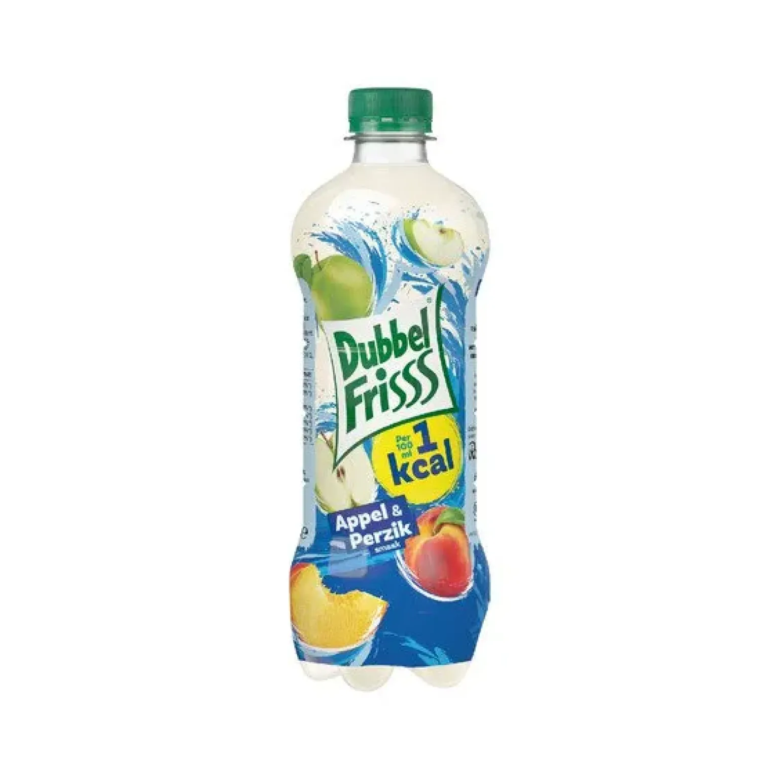 Dubbelfrisss Appel Perzik 1kcal Pet (6x 50cl)