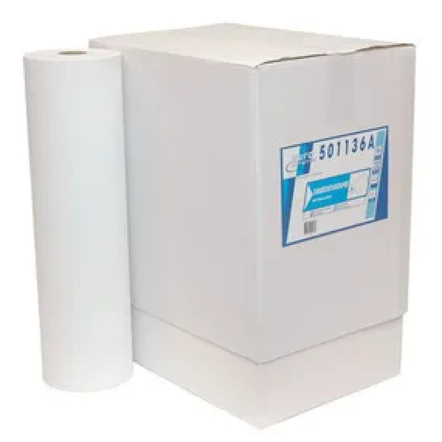 Euro onderzoektafelpapier recycled wit 60 cm (5x 150m)