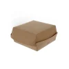 Hamburgerbak Extra Groot FSC Kraft (50 stuks)