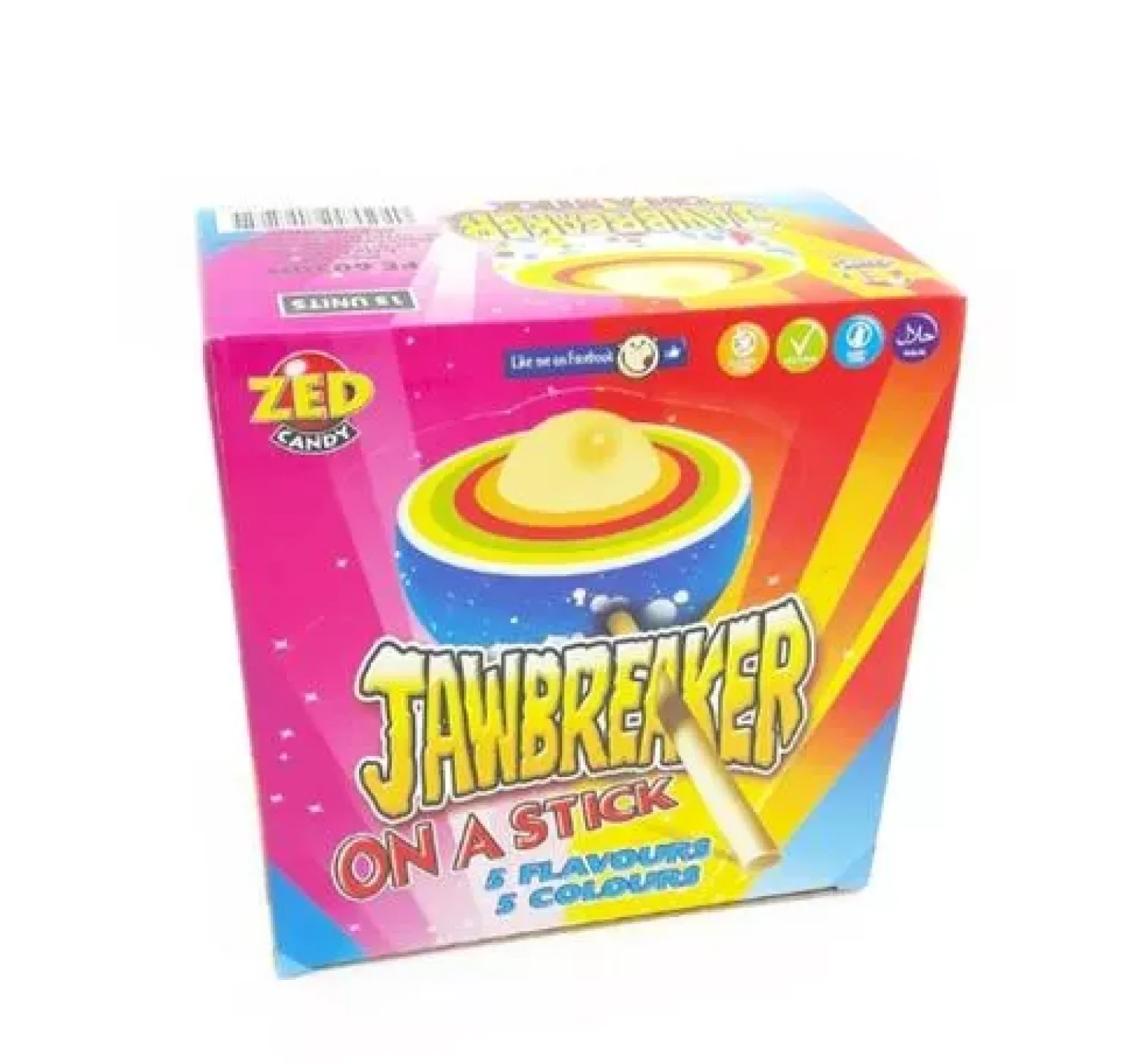 Jawbreaker On A Stick (15 stuks)