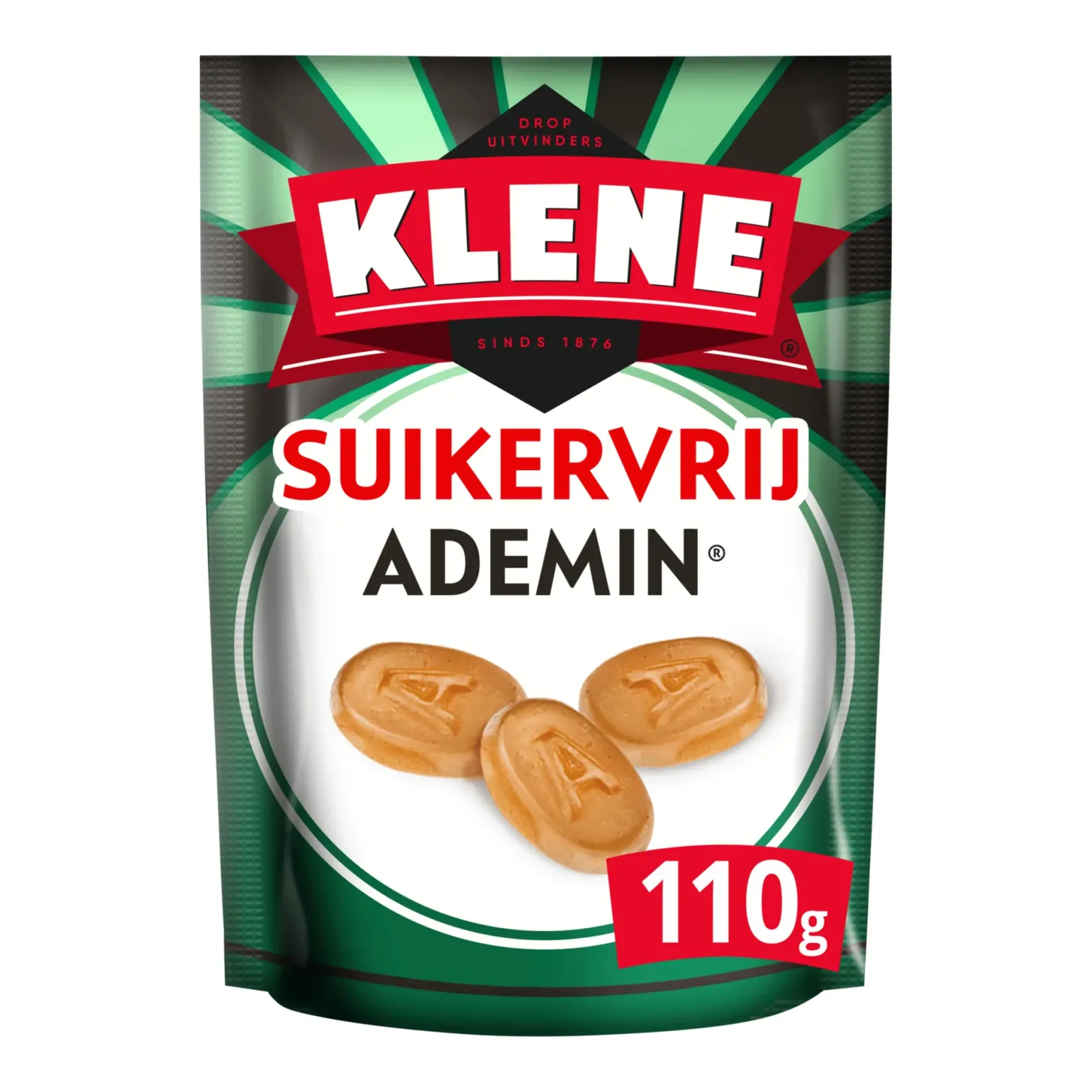 Klene Suikervrij Eucalyptus Honing Ademin (12x110gr)