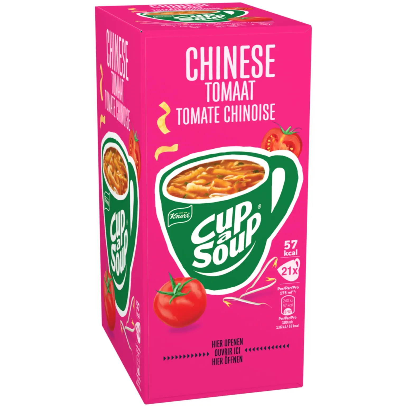 Knorr Cup-a-Soup Chinese Tomaat (21x 175ml)