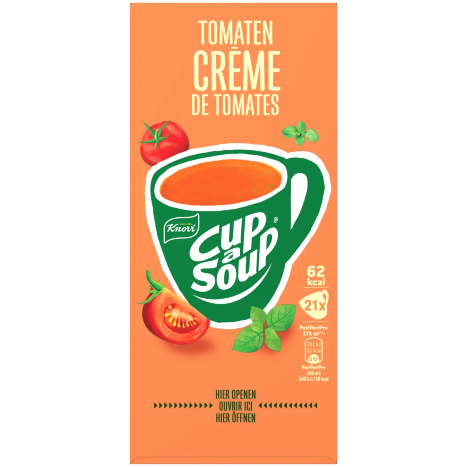 Knorr Cup-a-Soup Tomaten Créme (21 x 175 ml)