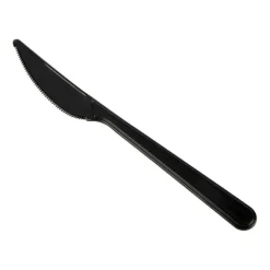 Mes Herbruikbaar Zwart PP 185 mm