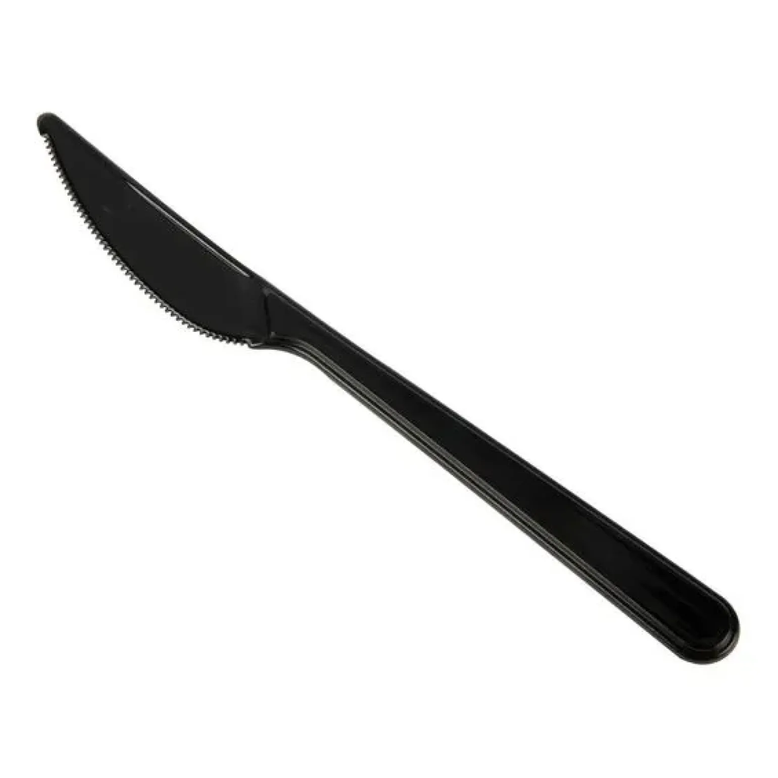 Mes Herbruikbaar Zwart PP 185 mm