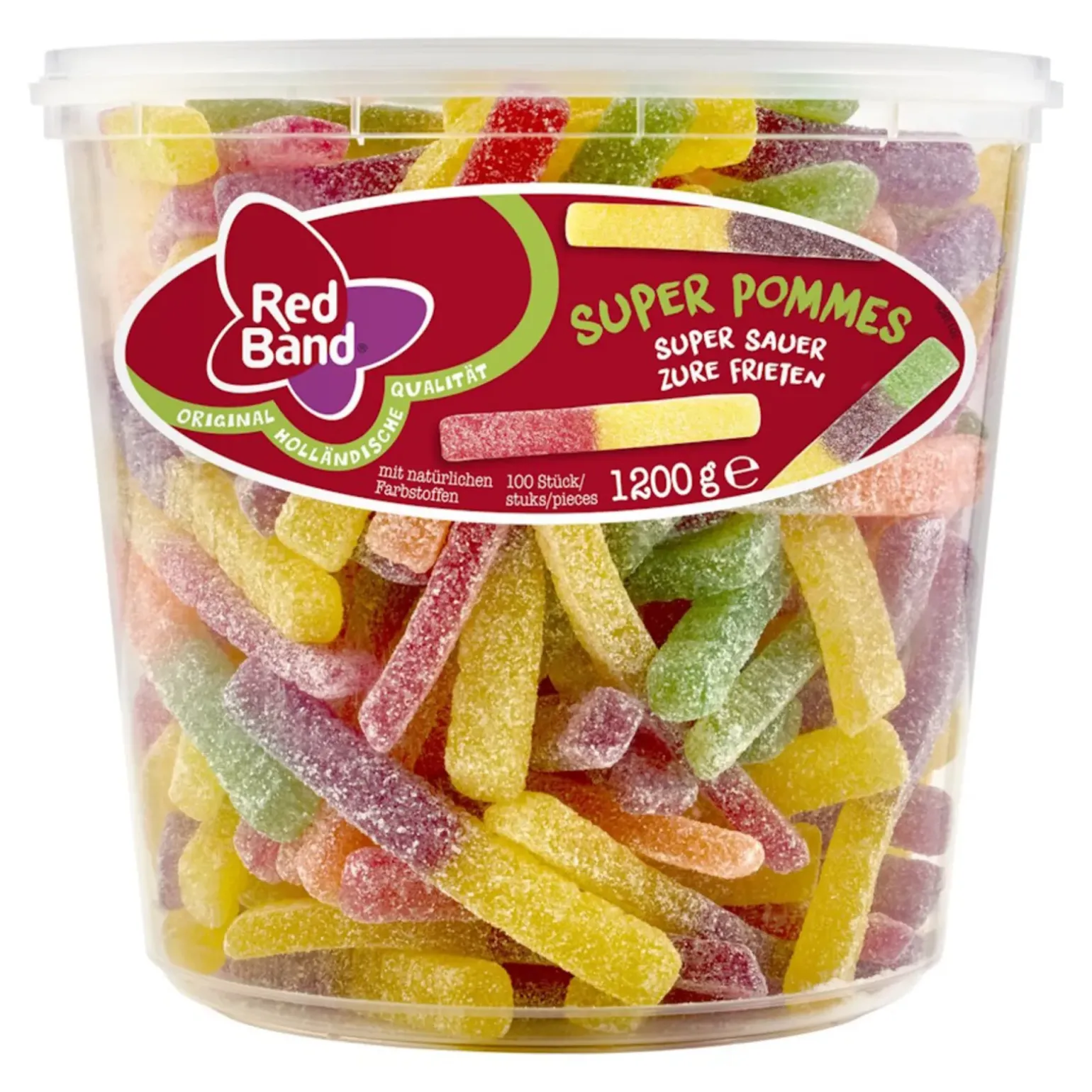 Red Band Zure frieten (6x 100 stuks)