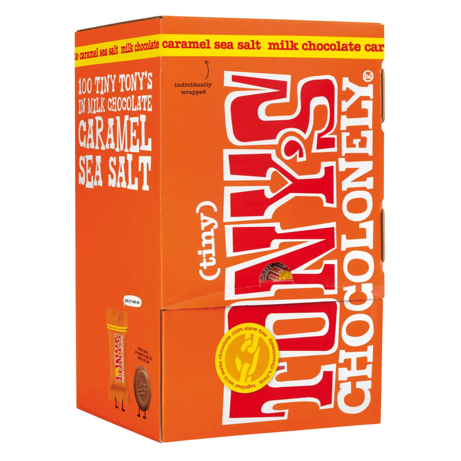 Tony’s Chocolonely Tiny Tony’s Karamel Zeezout (900 gr)