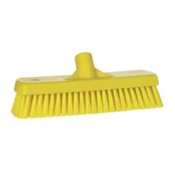 Vikan vloerschrobber hard geel (30cm)