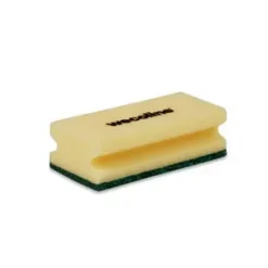 Weco Schuurspons met Grip Geel/Groen 142x70x45 mm (10 stuks)