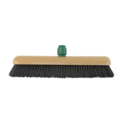 Zaalbezem gemengd haar met steelhouder 50 cm.